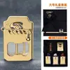Encendedor de Queroseno Mecha Ciberpunk Zorro con Tanque de Aceite Transparente e Ignición Mecánica, Regalo para Novio
