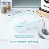 Las Loncheras de Vidrio Están en Stock y Se Pueden Calentar en un Horno de Microondas, Son Adecuadas para Llevar Comidas, Loncheras de Ensalada de Frutas y Se Pueden Usar como Recipientes de Almacenamiento en el Refrigerador