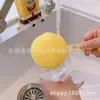Esponja Cepillo con Forma de Paleta, Esponja de Baño Limpiadora, Esponja de Helado Tricolor Empalmada, Cepillo Limpiador, Esponja para Lavar Platos