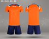 Uniforme Leve de Treino de Futebol Camisa de Competição Absorvente de Suor Roupa Esportiva Gola V para Crianças e Adultos Masculino, Secagem Rápida