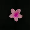 Pinza para el Cabello de Flor de Plumeria de 4 cm Transfronteriza Pinza Pequeña de Tiburón Pinza Pequeña de Acrílico Colorida Accesorios para Mujer