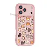 La funda de silicona antigolpes más vendida de TEMU para iPhone 16, con un adorable diseño de gatito lleno de píxeles, funda de teléfono de gama alta 18pm
