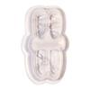 Internet Celebridade Ballet Shoes fita molde de silicone acabado japonês nail art tridimensional redondo Pearl Crystal Ball Decoração