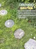 Pedras de Passagem que Brilham no Escuro para Jardins Externos, Pedras de Passagem para Jardim, Pedras de Passagem para Jardim, Ladrilhos para Horta, Pedras Azuis para Pavimentação
