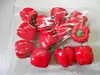 Accesorios de modelo de frutas y verduras de simulación Manzana Falsa Naranja Pera Pimiento Patata Hoja de Verdura Fotografía Suministros de Educación Preescolar