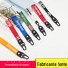 Fábrica de Origem comércio exterior Fivela de bico de águia cordão de pulso bordado jacquard curto porta-cartões de bolsa pequena porta-chaves para celular