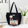 2026 Nueva Bolsa de Hombro de Dibujos Animados Linda Bolso Cruzado para Temporada Escolar Gran Capacidad Bolsa de Maquillaje Bolso de Moda Transfronterizo