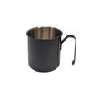 Taza Recta en Forma de U para Leche Transfronteriza Olla para Arte Latte Taza de Acero Inoxidable para Arte Latte Taza Doméstica para Leche Cilindro para Arte Latte Taza para Espuma de Leche Café