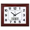 Reloj de Pared Grande Luminoso de 20 pulgadas para Sala de Estar, Reloj de Pared Simple para Oficina, Reloj Silencioso para el Hogar, Calendario Perpetuo