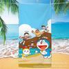 Toalla de Baño de Microfibra para Adulto Doraemon de Dibujos Animados Personalizada para Baño, Natación, Viaje, Portátil, Playa, Deportes