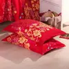 Funda de almohada simple estampada 48*74 cubierta para inserto de almohada, funda de almohada engrosada para adultos, universal para dormitorios y hoteles