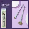 Conjunto de pincéis de maquiagem Macaron pincel para tinta solta pincel de limpeza pincel para sombra ferramentas de beleza atacado