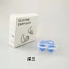 Tapones para los oídos aprendizaje anti-ruido tapones para los oídos para dormir silicona impermeables tapones para los oídos para natación obra taller dormitorio tapones para los oídos reductores de ruido