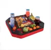 Mesa de Juego de Agua Eva, Mesa de Juego de Cartas de Agua para Cuatro Personas, Mesa Flotante de Mahjong de Agua, Mesa Flotante de Juego para Piscina