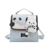 Mochila Kawaii de Dibujos Animados con Forma de Perro Linda para Mujer, Nueva para Primavera Verano, Mochila Pequeña Multifuncional, Bolso Cruzado de un Solo Hombro