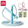 Cuerda de Saltar Digital Angnet Ft149 con Cable de Acero, Conteo Digital, Bambú, Cuerda de Saltar para Estudiantes, Carreras, Check-In, Cuerda de Saltar para Fitness