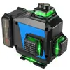 Nivelador Láser Infrarrojo de 12 Líneas 16 Líneas Luz Verde Alta Precisión para Interiores y Exteriores Luz Fuerte Nivelación Automática Medidor Láser
