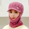 Gorros de Invierno para Mujeres de Mediana Edad y Mayores, Gorros Gruesos de Lana para Madres, Abuelas y Señoras Mayores, Cálidos para Otoño e Invierno