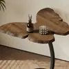 Mesa Auxiliar de Mariposa Personalizada, Mesa Lateral Creativa Moderna Minimalista para Sala de Estar junto al Sofá, Mesa de Noche para Dormitorio Balcón, Mini Mesa