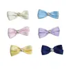 Accesorios Hechos a Mano de Poliéster-Algodón Estilo Coreano con Perlas y Doble Lazo para el Cabello, Decoraciones para Zapatos y Sombreros, Ropa de Bebé, Accesorios Semi-Terminados para Mascotas