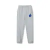 Pantalones joggers Stussy negros con estampado de dados de ocho letras, estilo nuevo transfronterizo, corte holgado, pantalones deportivos, pantalones largos, unisex