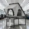 Tenda de Carro com Teto Rígido de Liga de Alumínio de Fábrica para Acampamento de Viagem Autônoma ao Ar Livre, Tenda de Teto à Prova de Chuva