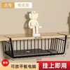 Estante de Almacenamiento Colgante para Cocina bajo la Puerta del Gabinete, Estante tipo Cesta Colgante, Estante de Almacenamiento en Capas, Solución de Almacenamiento para Dormitorio, Cesta Colgante bajo el Escritorio
