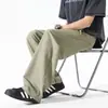 Ropa de Hombre Fengshe / Primavera 2026 Estilo Americano Caída Transpirable Scimitar Pantalones de Hombre Frescos Sueltos Casuales Hombres