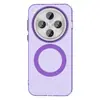 Funda de teléfono magnética esmerilada tipo caramelo adecuada para Oppo Reno15 Findx8Ultra Bolsa de aire Anti-Caída A5 Funda Protectora