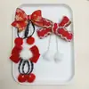 Acessórios de Laço Vermelho Estilo Chinês para Ano Novo, Acessórios de Cabeça, Roupas, Sapatos, Meias, Decorações, Acessórios, Laços Feitos à Mão