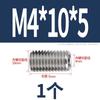 Acero inoxidable 304 tuerca de dientes interior y exterior manguito adaptador de rosca pasante recto cabeza de tornillo vaina M2M3M4M5M6M10 M12