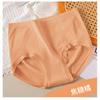 Suministro de talla grande calzoncillos de una pieza para mujer para chica gordita cintura alta suave elástico cómodos ropa interior de hilo para mujer