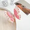 YHJ Acessórios de Cabelo Novo Sentido de Alta Qualidade Diamante Borboleta Dupla Pérola Grampo de Cabelo Disco de Cabelo Presilha de Tubarão Grampo para Meio Rabo Presilha de Pegar