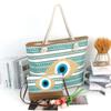 Set de Bolso de Playa Nuevo para Primavera y Verano Bolso de Viaje Ojo del Diablo Bolso de Hombro Estilo Exótico Bolso de Compras Cruzado