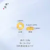 Puzuo Retenção Forte de Cor Ouro Brilhante 24K Acessórios DIY Botões de Roda Espaçadores Acessórios para Pulseira Colar Espaçadores para Artesanato Atacado