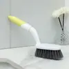 Escova para Banheira com Cabo Longo Personalizada Escova de Limpeza com Cabo Longo para Azulejos e Bancadas de Banheiro Escova de Cerdas Duras para Banheira de Banheiro