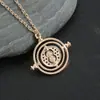 Joyería Creativa Transfronteriza Europea y Americana Serie de Collar de Reloj de Arena y Aretes de Venta Caliente Transfronteriza Cadena para Suéter