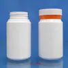 PET120m Produto para Saúde Tampa de Cogumelo Dupla Camada Duas Cores Frasco de Embalagem Médica Frasco para Vitamina Cápsula Macia Doce Comprimido