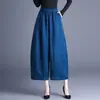 Garantía de Calidad Seda Real Reductor de Edad Primavera y Otoño Nuevo Estilo Chino Estilo Nacional Holgado Adelgazante Versátil Elegante Jacquard Pantalones Casuales