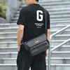 Bolsa Transversal Transfronteiriça para Novos Negócios Masculina de Grande Capacidade Manual de Ombro Cor Sólida Casual Armazenamento Multicamadas Mochila