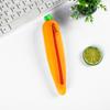 Mochila Escolar Creativa de Frutas y Verduras Simuladas para Estudiantes Estuche de Silicona para Lápices Lápiz Bolígrafo Infantil Papelería Linda Bolsa de Almacenamiento Portátil