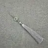 Recordando Xiangfei 12B-7 Hebilla Ping An Borla Antigua Colgante Oreja diy Hecho a Mano Cintura Hanfu Joyería Clásica Cheongsam