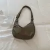 Bolso casual de gran capacidad con estampado de leopardo, bolso cruzado retro estilo Hong Kong ins, bolso de axila de nicho, bolso tipo bollo de alta moda de tendencia