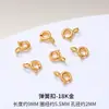 Pulsera Casera DIY Accesorios Chapados en Plata Collar de Perlas Hecho a Mano Pulsera Cadena de Cola de Corazón Hebilla de Cierre de Pinza de Langosta