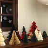 Árbol de Navidad de Papel Transfronterizo Adornos de Oficina Adornos de Escritorio para el Hogar Árbol de Navidad Set de Decoración Navideña Navidad