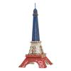Francia París Torre Eiffel simulación de madera DIY modelo de madera ensamblado a mano rompecabezas 3D juguete