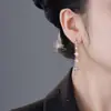 Nuevos Pendientes de Moda de Lujo Versátiles de Circonita Pendientes Largos Clásicos Elegantes de Alta Gama con Borla para Mujer 2025