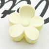 Pinza para el cabello esmerilada con agarre de flor transfronteriza, clip para la parte posterior de la cabeza, pinza para el cabello para cola de caballo, moño, horquilla con sentido sénior, clip de tiburón al por mayor