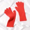 Guantes de lana tejidos ins estilo coreano de moda combinan con todo para mujer de cinco dedos pantalla táctil engrosados cálidos lindos estudiante