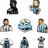 Messi sapato de futebol fivela buraco sapatos sapatos flor DIY decorativo fivela mocassim sapatos cadarço fivela acessórios destacáveis transfronteiriços